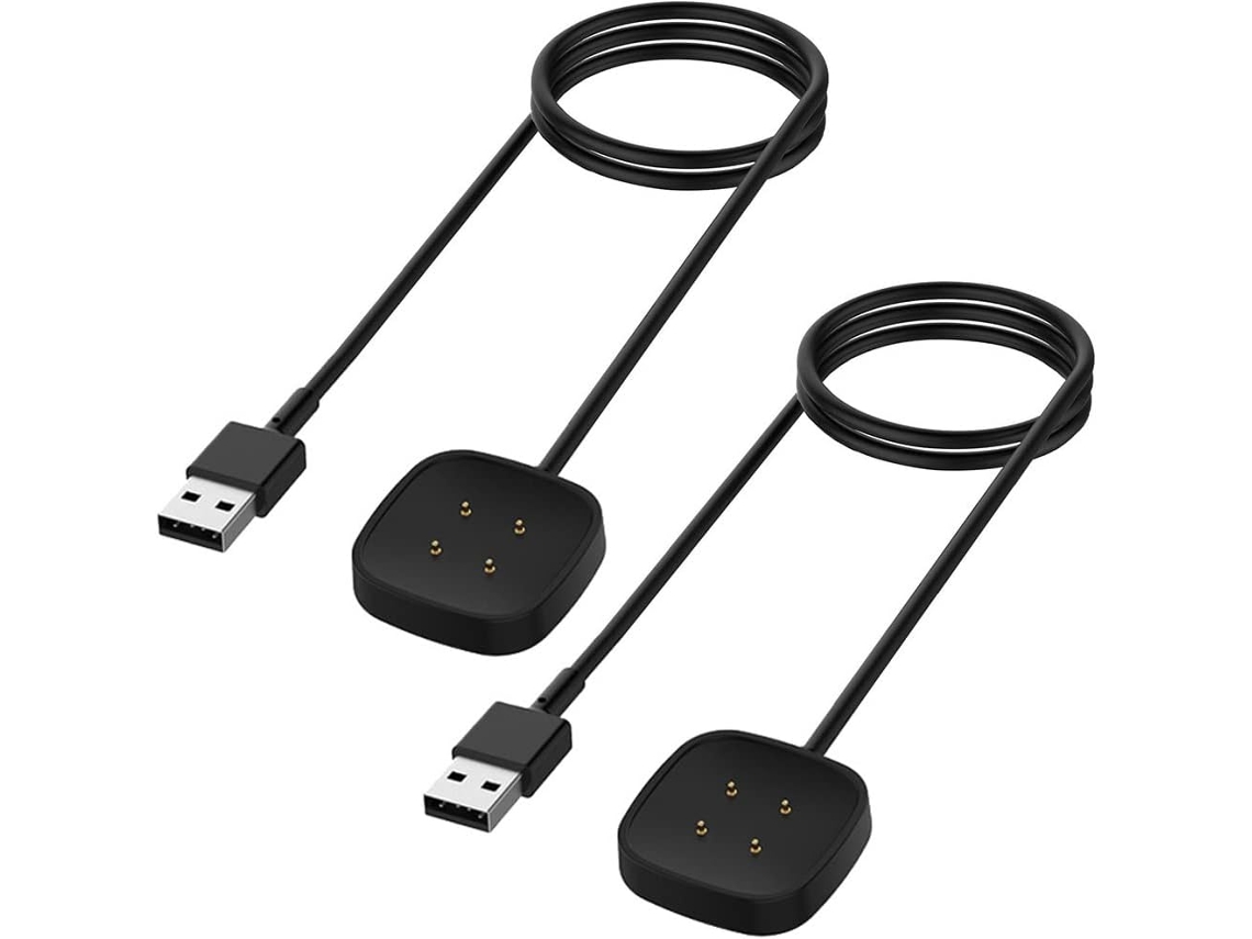 Cabo Carregador Magnético Hexinyigjly Para Fitbit Versa 4/3 E Sense 2/1, 1m, Substituição
