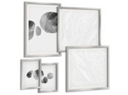 Conjunto De Pinturas Manchas De Tinta Abstrata Pintura Espelharte (5 Peças)