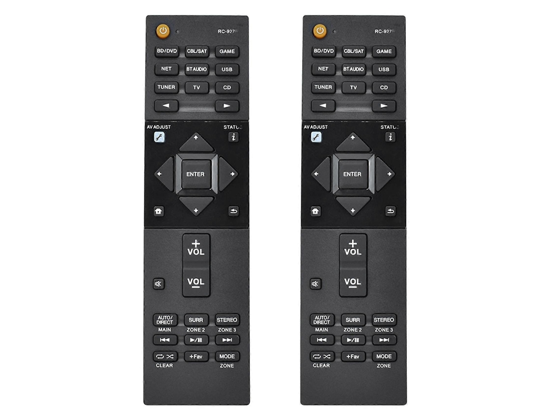 2 Controles Remotos Rc-927r Para Amplificador Av Pioneer Sc-lx801 Sclx901 Rc-914r