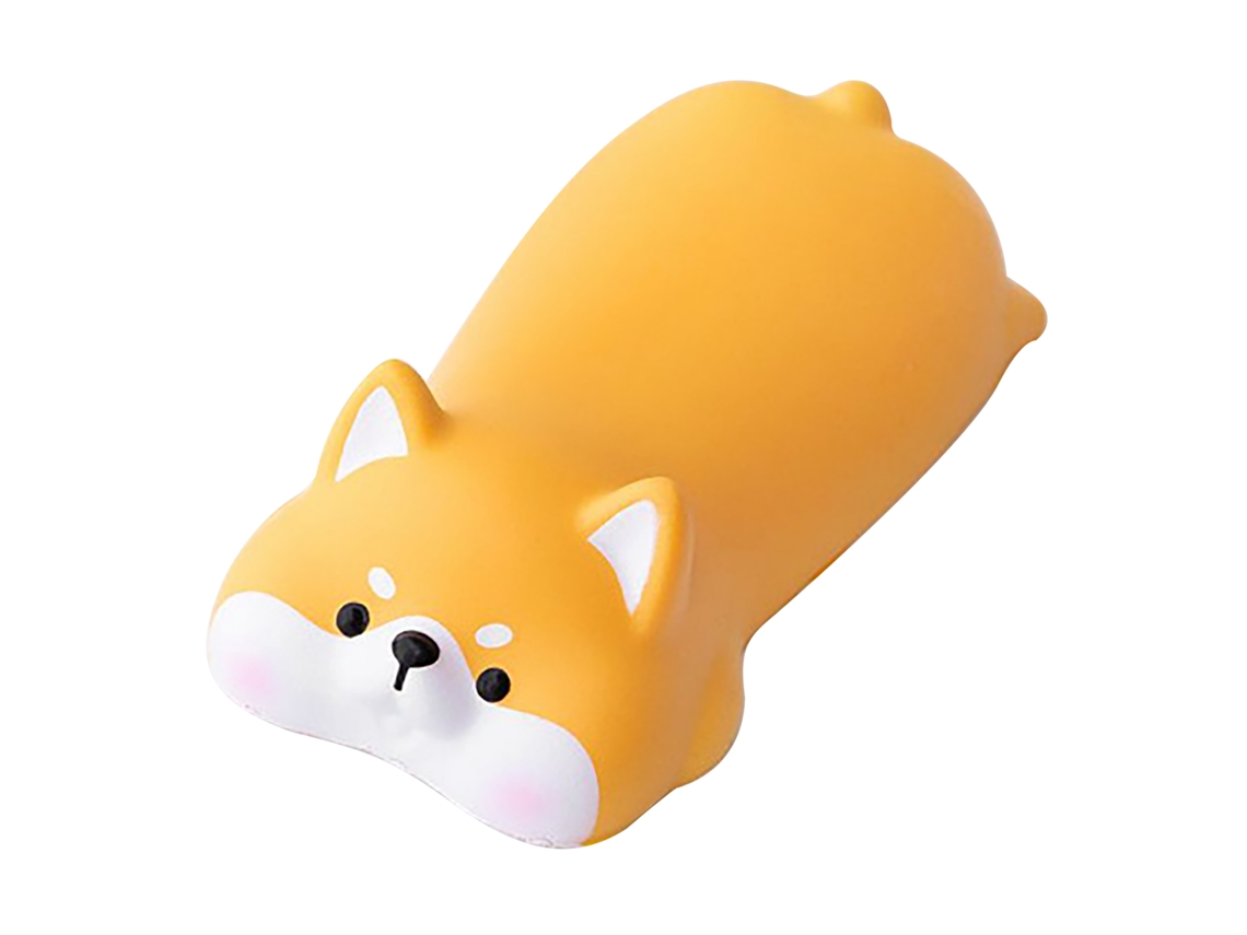 Reposo De Muñeca Para Teclado Estilo Animal Cartoon Shiba Inu Suave Alivio De Fatiga Oficina Hogar Juego