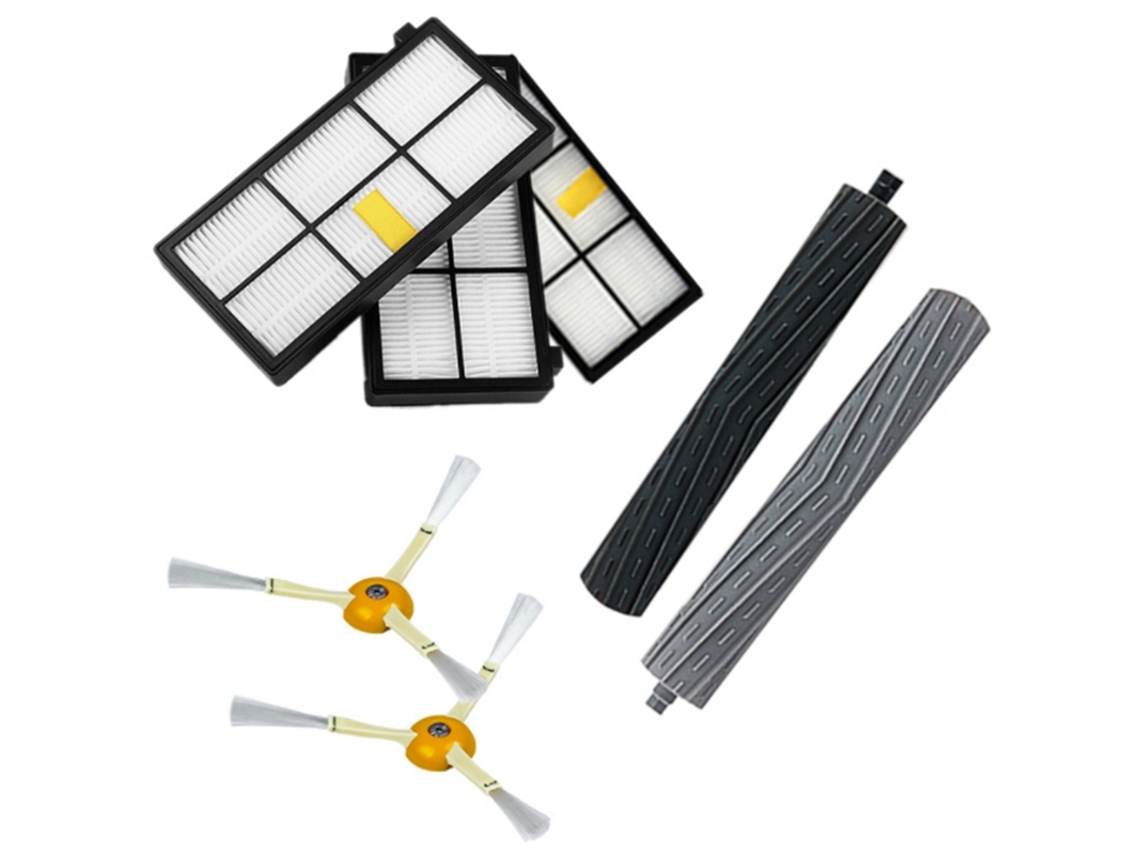 Acessório para Aspiradores IROBOT I Roomba Series 800 860 865 866 870 871 880 885 886 890 900 960 966 980 Escovas Filtros