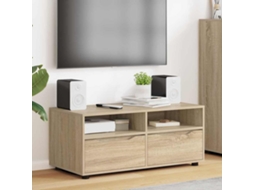 Vidaxl Gabinete para Tv com Gaveta Carvalho Sonoma 100 X 48 X 43 Cm