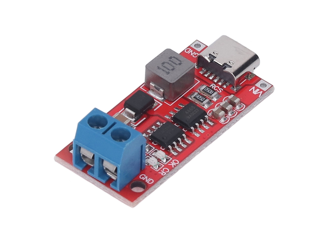 Laxiscreed Carregador De Bateria 18650 Li-ion Com Type C E Carregamento Automático