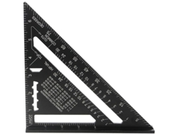 Gabarito De Marcação Multifuncional Em Metal E Alumínio Para Carpinteiro, 180 Mm, Transferidor De 45° E 90°, Ferramenta Para Marcenaria