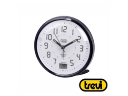Relógio De Quartzo Trevi Sl 3p27 Com Alarme, Mostrador Grande Com Alta Legibilidade, Movimento De Varredura Silencioso, Iluminação Led, Indicador