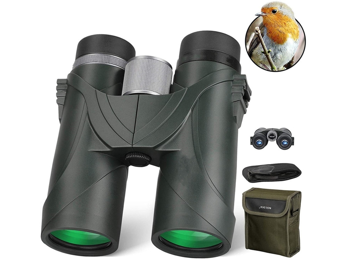 Binóculos 10x42 Profissionais Adultos Ip68 Easy Focus Leve Adaptador Tripé Army Green Yizhood