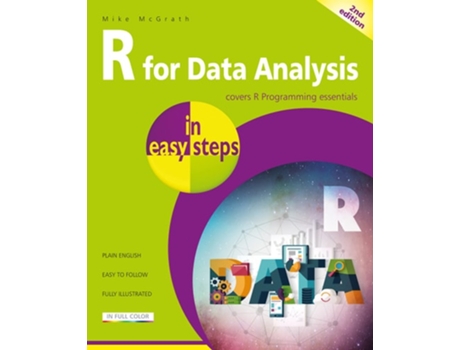 Livro R for Data Analysis in easy steps de Mike McGrath (Inglês)
