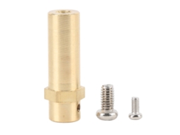 Acoplador De Eixo 5mm Laxiscreed Em Latão Resistente Para Máquinas E Equipamentos