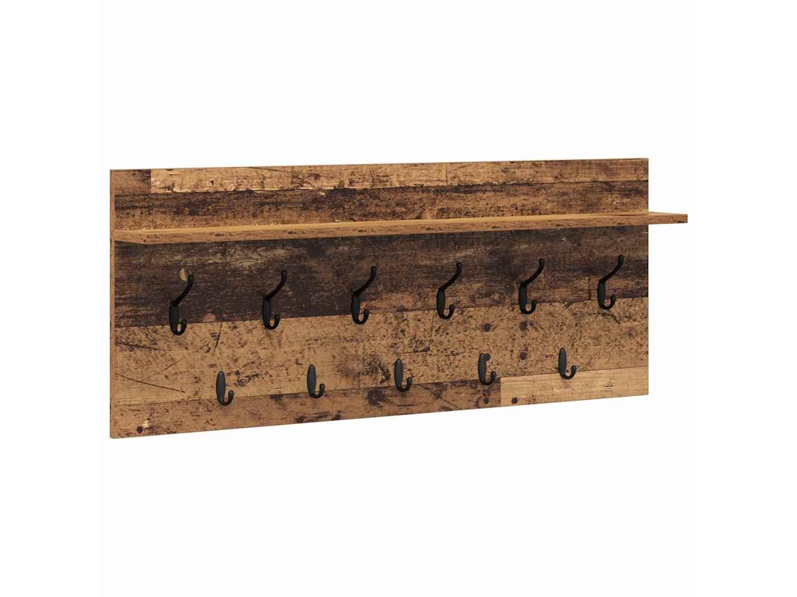 Cabideiro de Parede Madeira Antiga 100 X 40 X 12 Cm MAISON EXCLUSIVE