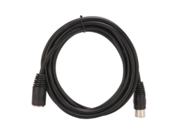 Aetheria cabo Conector Din 4 Pinos Macho para Fêmea 3m/9.8ft para Equipamentos Av Carro e Beleza