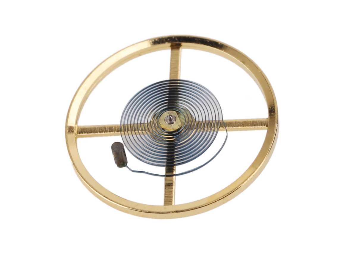 Roda De Equilíbrio Com Mola Reparo Relógio Peça 3135