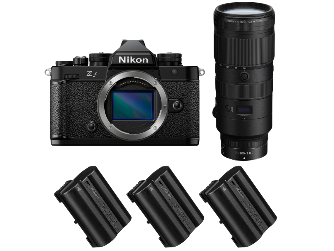 Zf + 70 200mm F/2.8 Vr S + 3 Nikon En el15c + Ebook “20 Dicas para Fotos Que Impressionam” NIKON