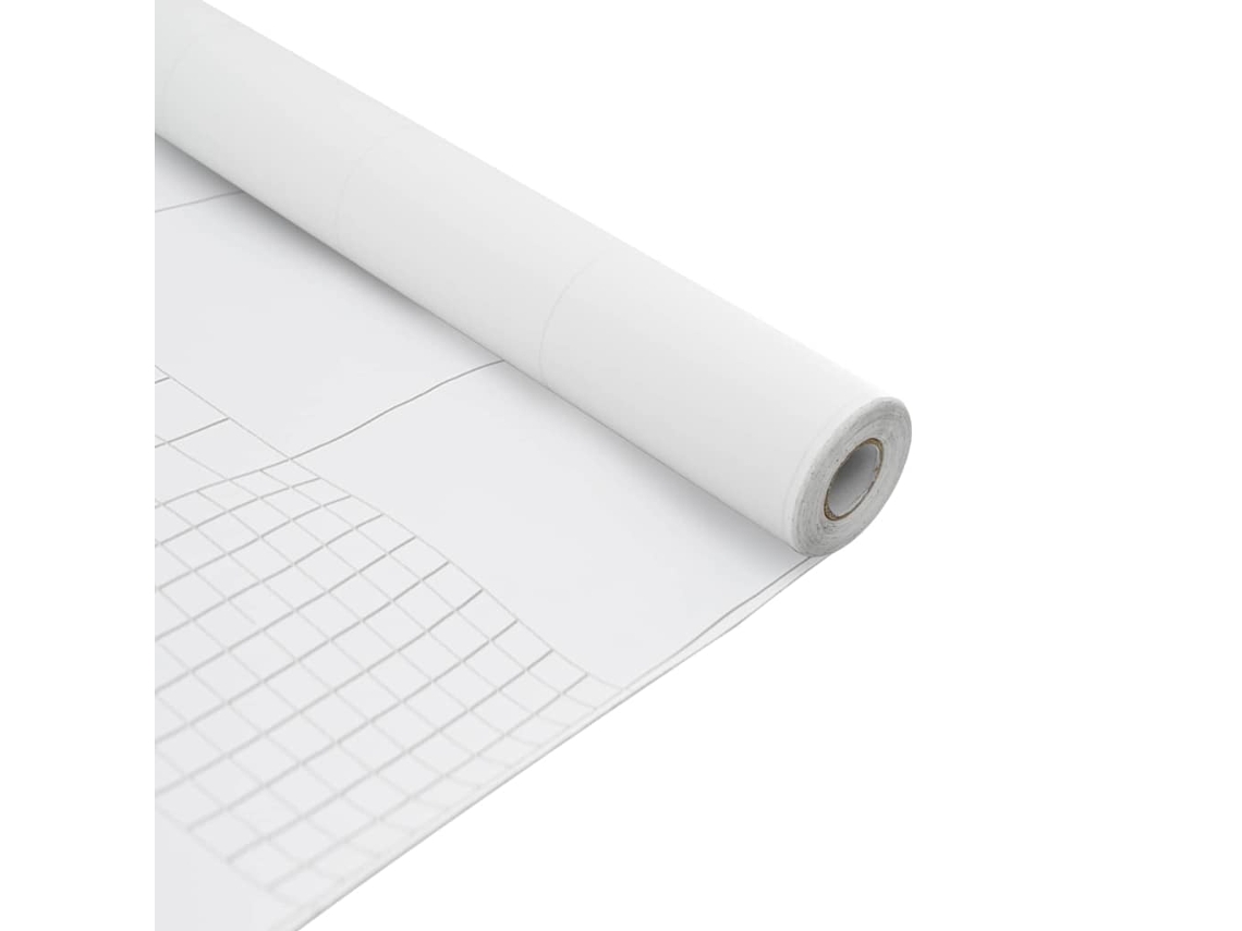 Filme De Janela Autoadesivo Fosco Vidaxl Branco Pvc (60 X 2000 Cm)