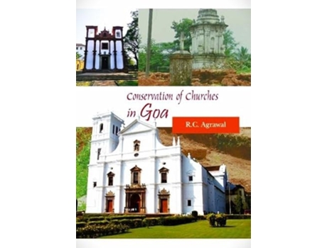 Livro Conservation of Churches in Goa de RC Agrawal (Inglês - Capa Dura)