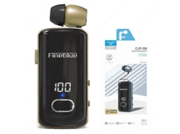 Fones De Ouvido Sem Fio Fineblue F580 Lotus Com Clipe, Bluetooth 5.3, Microfone, Display De Energia E Cancelamento De Ruído. Ly Ebike