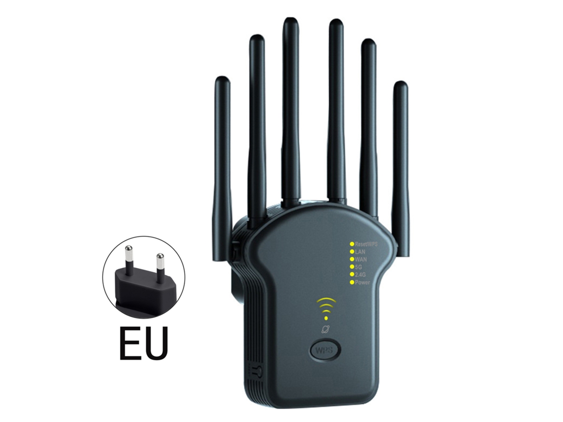 Ampliador de Sinal Wi fi 1200 Mbps STELASPLEN
