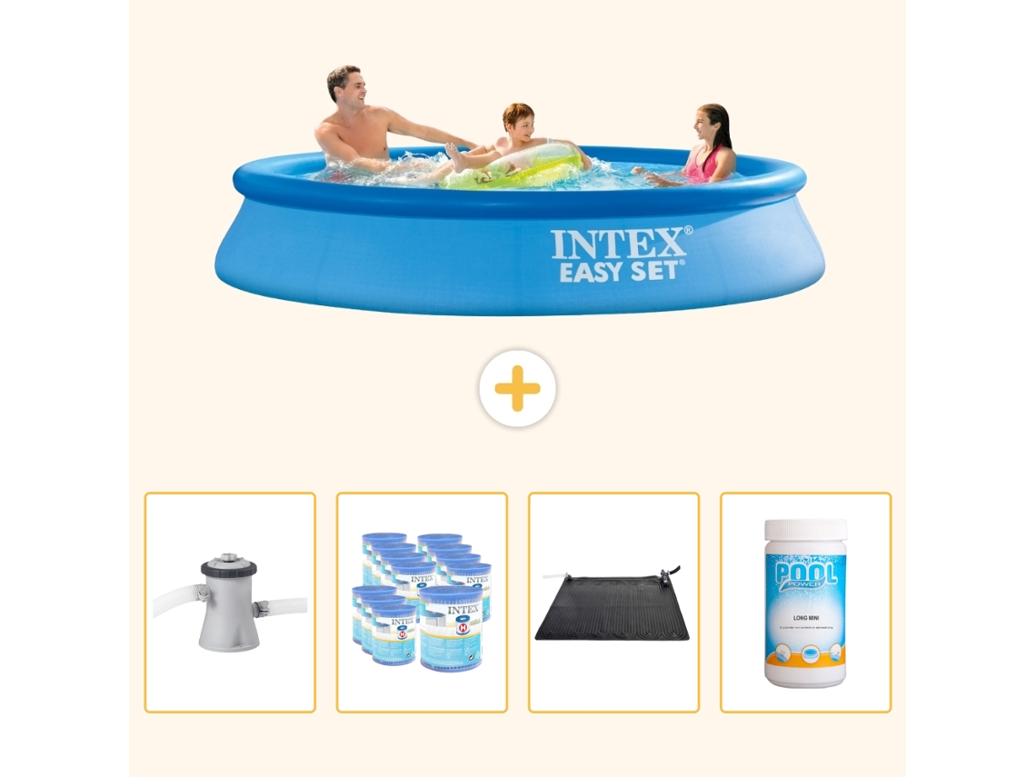 Intex Piscina Easy Set Redonda - 305x61 Cm - 5-peças Scb92