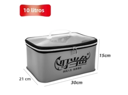 Bolsa de Pesca Multifuncional em Eva com Compartimento para Iscas e Linhas. MDUG (10l)