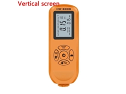 Medidor de Espessura de Revestimento Hw-300S Marca Ferramenta de Pintura Manual Preto/Laranja Fita Métrica