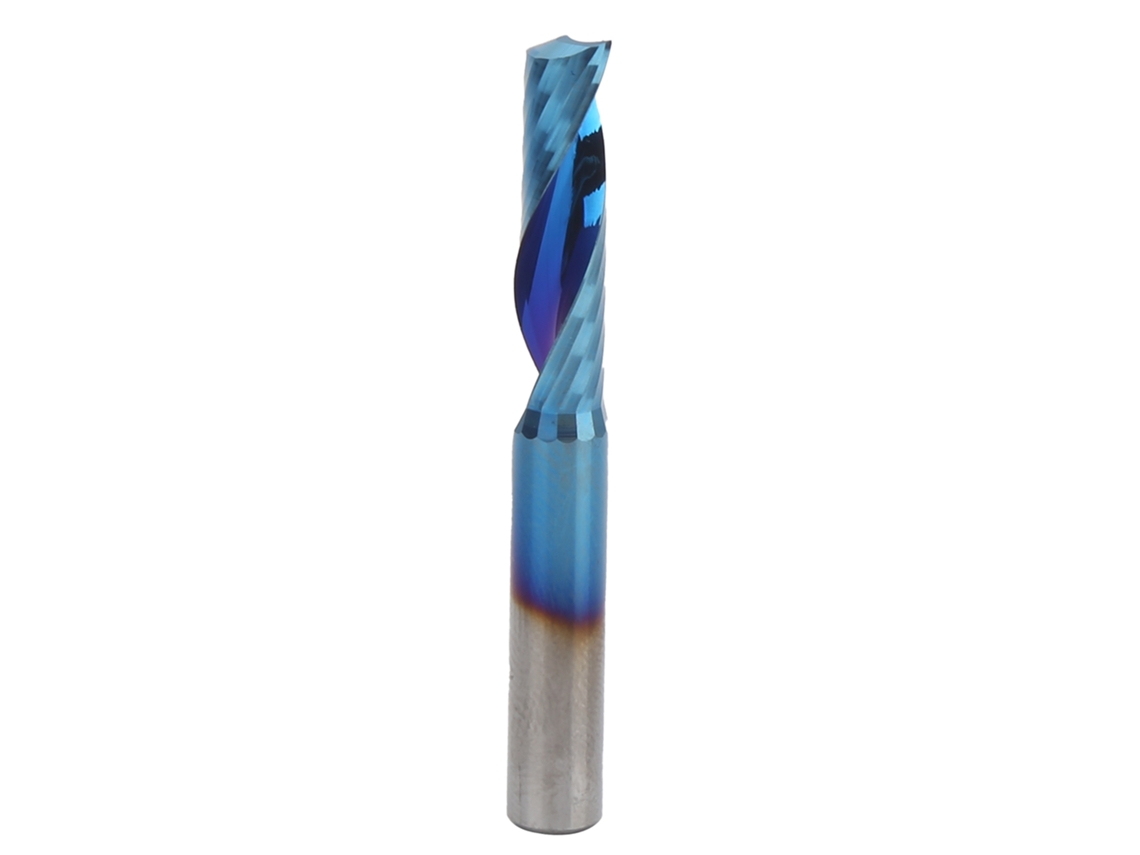 Laxiscreed Cortador De Fresa Em Aço Tungsténio Com Revestimento Azul Para Cnc - Ferramenta Profissional