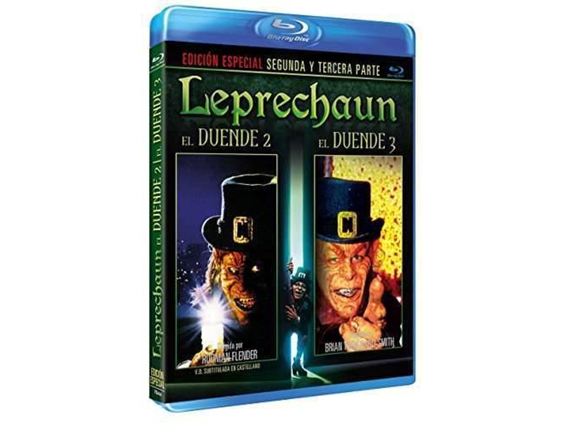 Blu-Ray Leprechaun 2 + Leprechaun 3 (Edição em Espanhol)