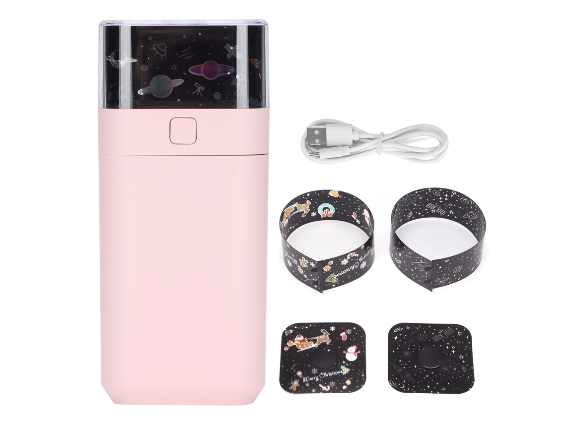 Umidificador De Projeção E Projetor De Noite Estrelada Led, 300ml, Silencioso, Para Bebê.