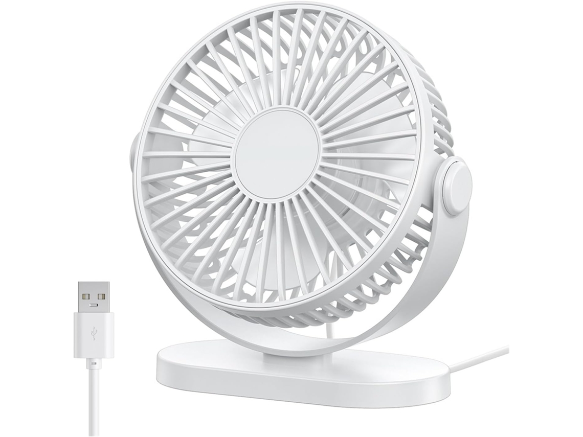 Ventilador Usb Mesa Mini Portátil 283 G para Uso Doméstico e Externo