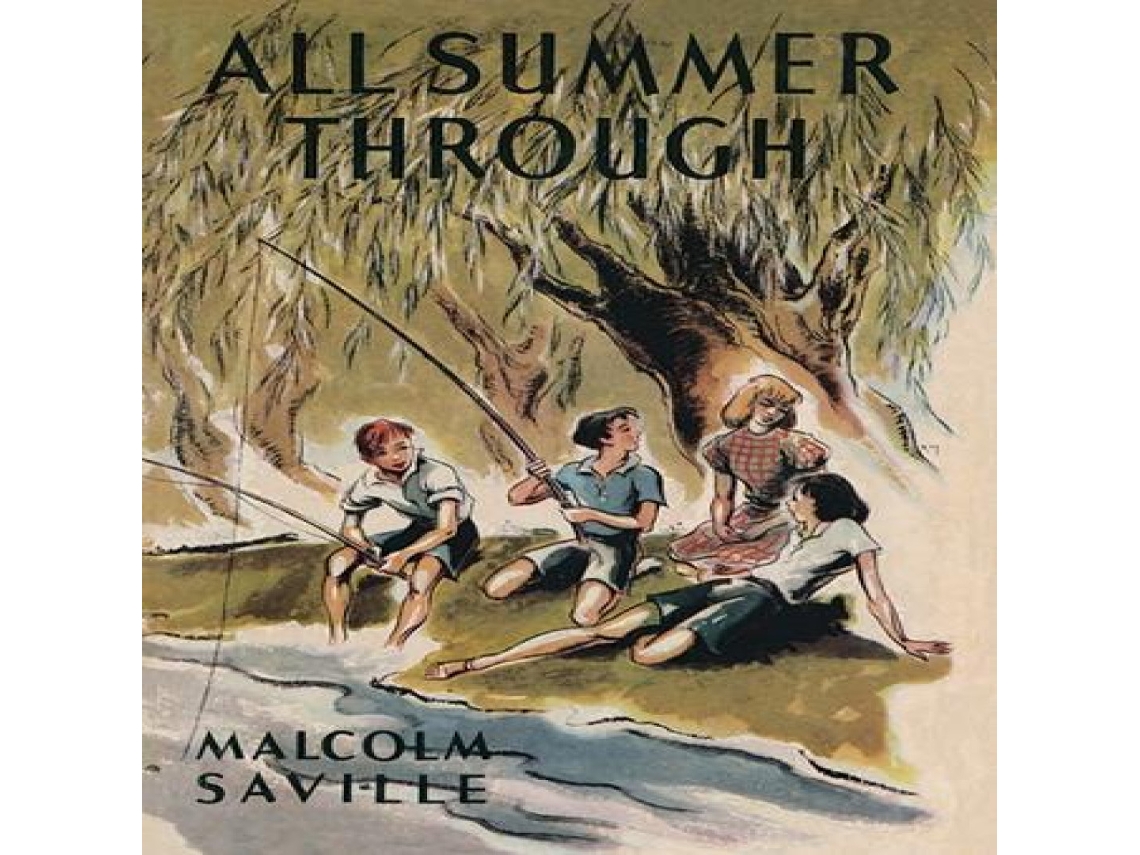 Livro All Summer Through de Malcolm Saville (Inglês)