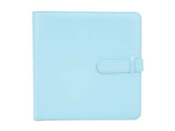 3 Inch 288 Pockets Photo Album Large Capacity Multifunction Pu Leather Photo Album For Mini 12 11 Blue LAXISCREED