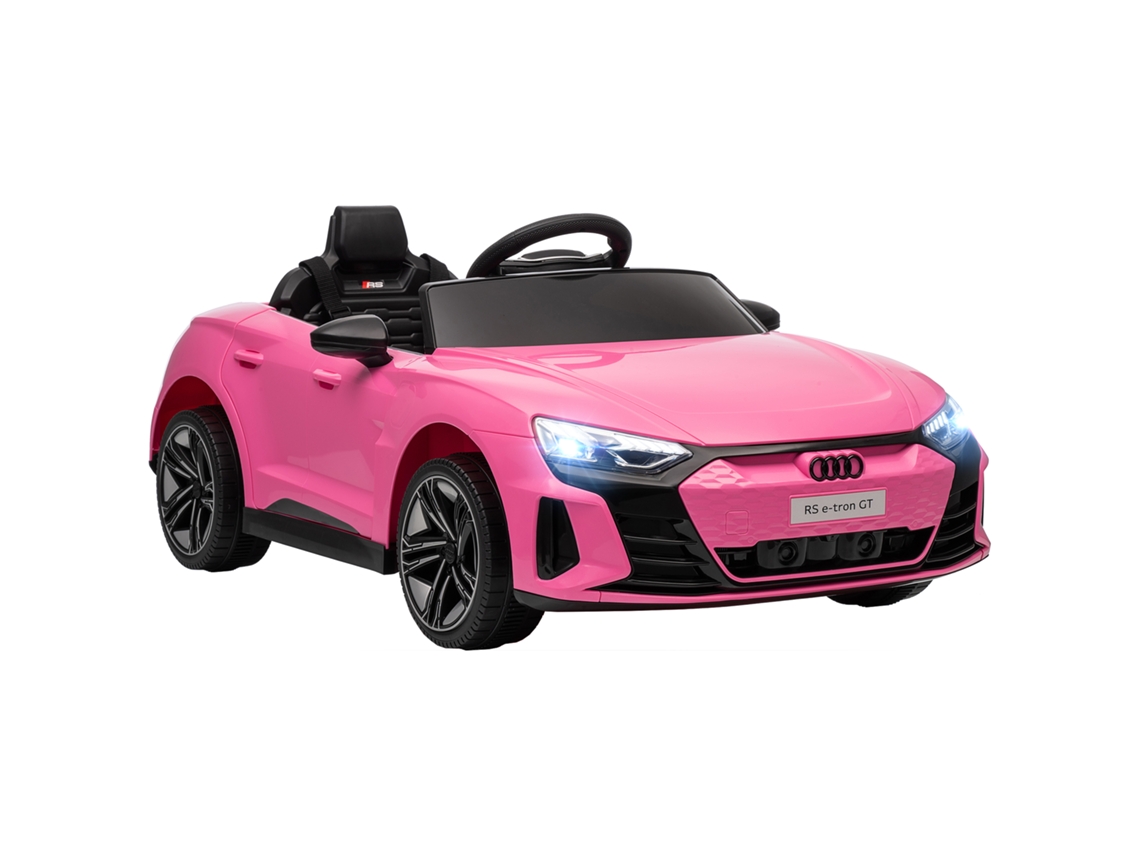 Carro Elétrico Com Controle, Cinto, Buzina, Música, 5km/h, 3-5 Anos, Rosa