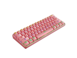 Teclado Mecânico compatível com Bluetooth, com fio e sem fio, para jogos TAISHENGDA