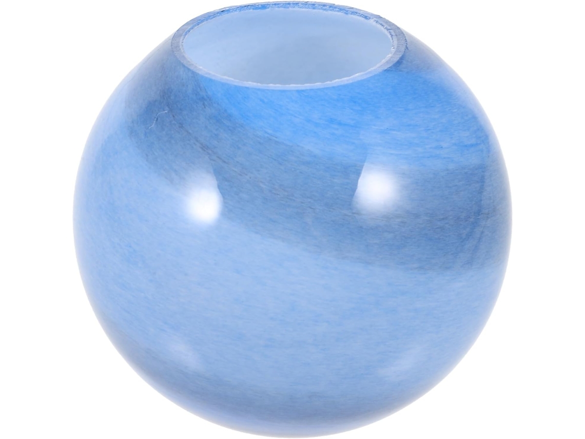 Abajur De Teto Em Vidro Azul E Preto, 120 Mm De Diâmetro, Abertura De 55 Mm, Abajur Moderno Para Sal Gokoco