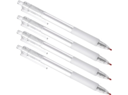 Conjunto De 12 Canetas Em Gel Nuobesty, 0,5 Mm Com Mecanismo Clique,