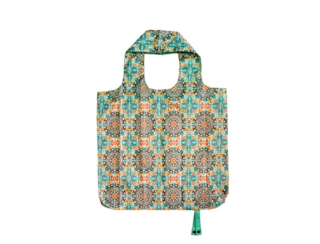 Javier Azulejos - Bolsa Plegable Y Reutilizable De Gran Capacidad En Poliéster