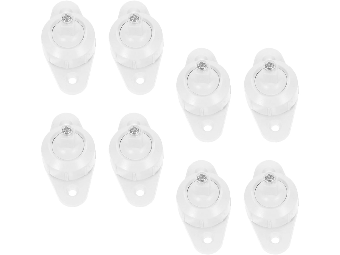 Suporte De Parede Para Detector Infravermelho Pir, Em Plástico E Metal, Conjunto De 8 Peças Para Instalação Rápida E