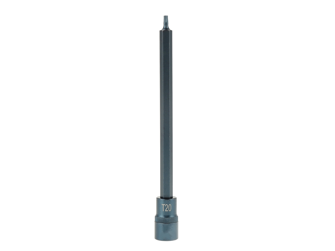 Yuru ferramenta de Potência Plum: Bit Soquete Estrela T20 1/2" 200mm Conjunto em Aço S2 Leve 184g