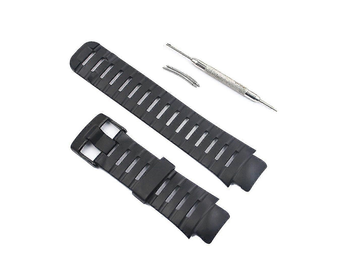 Pulseira de borracha macia com fivela de metal para relógio inteligente Suunto X Lander, kit de acessórios para bicicleta elétrica Hhny Ly