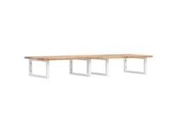 Basin Shelf, Basin Shelves Vidaxl Marrom Madeira De Acácia (140 X 50 X 2 Cm)