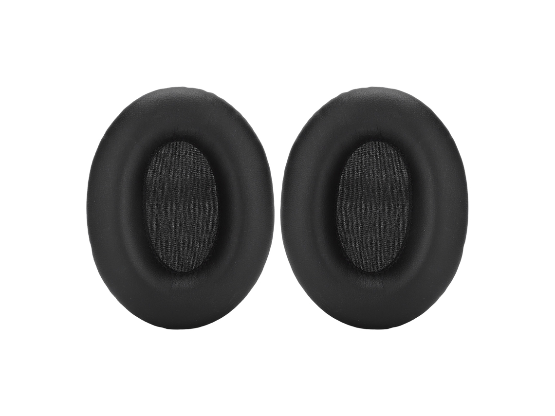Aetheria almofadas de Reposição para Fones de Ouvido Monster Studio 1.0 Couro Artificial Preto