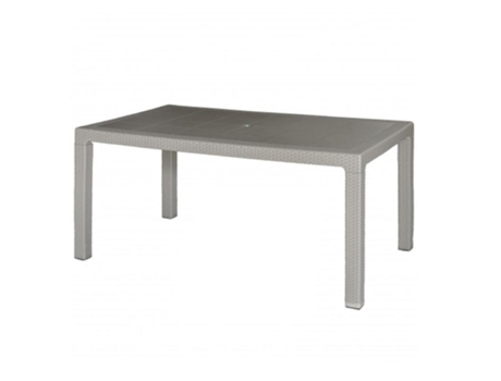 Mesa 150x90 cm taupe antiinsectos 4099/02