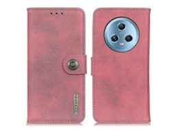 Capa Para Celular Honor Magic5 Com Textura De Couro Bovino