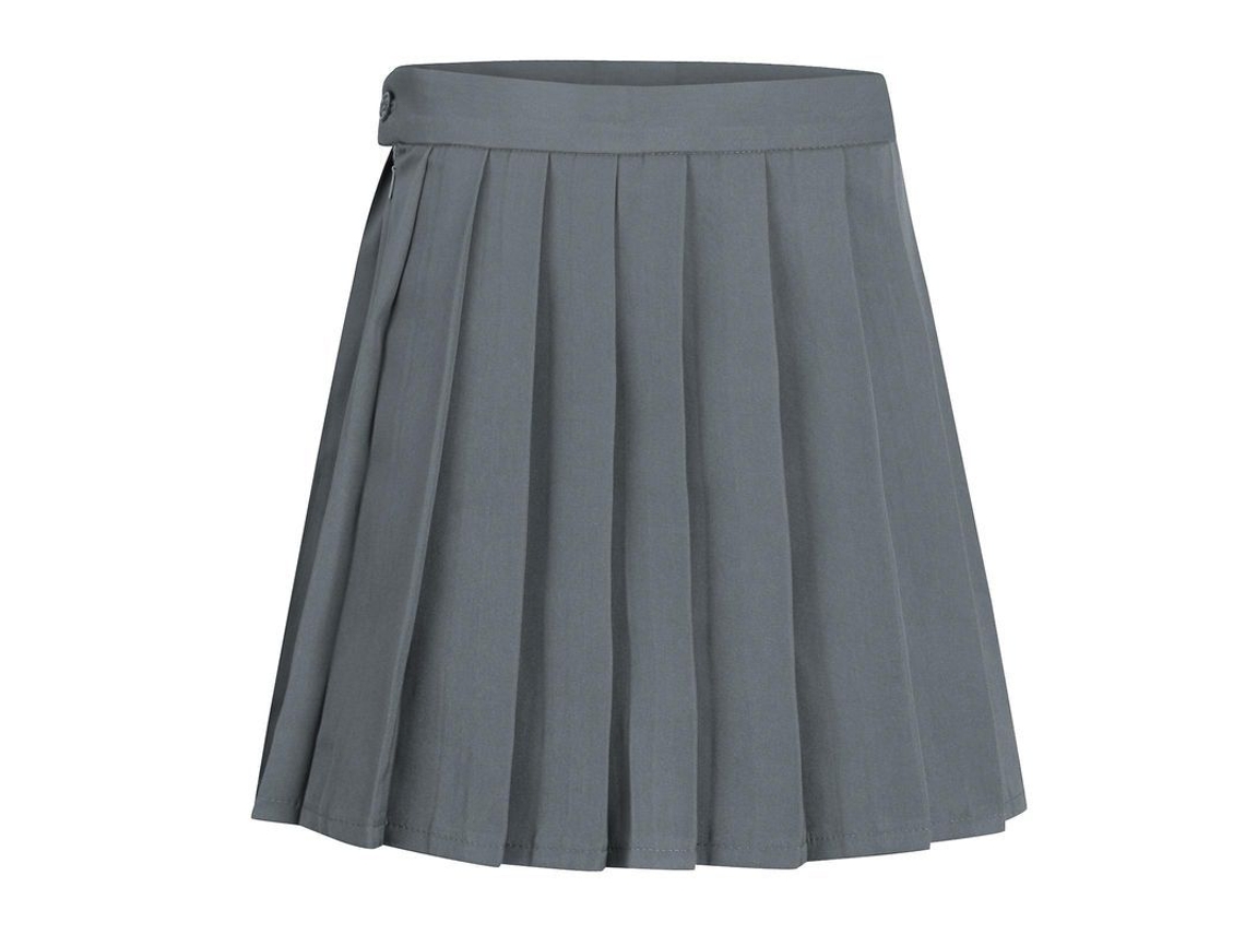 2026 falda de Tenis Plisada para Niñas Mystdiy de Talla Corta Y Estampado Liso