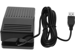 Pedal Usb Antiderrapante Multifuncional Para Teclado E Mouse.