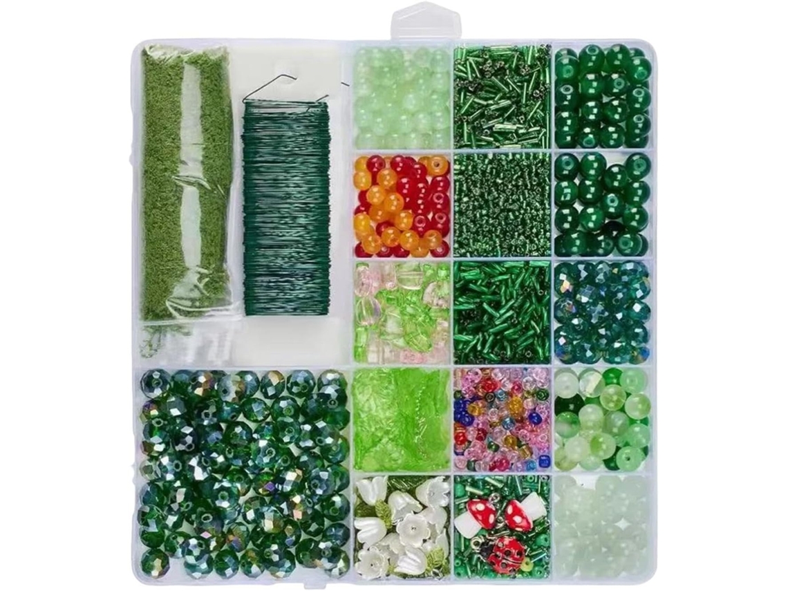 Kit De Artesanato Com Miçangas Feito À Mão