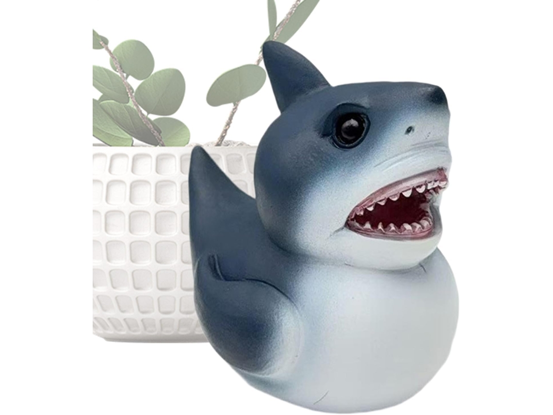 Estatueta de Pato, Coleção de Patos Decoração de Resina para Casa, Uso Interno e Externo, Escritório, Peitoril da CHABERLU