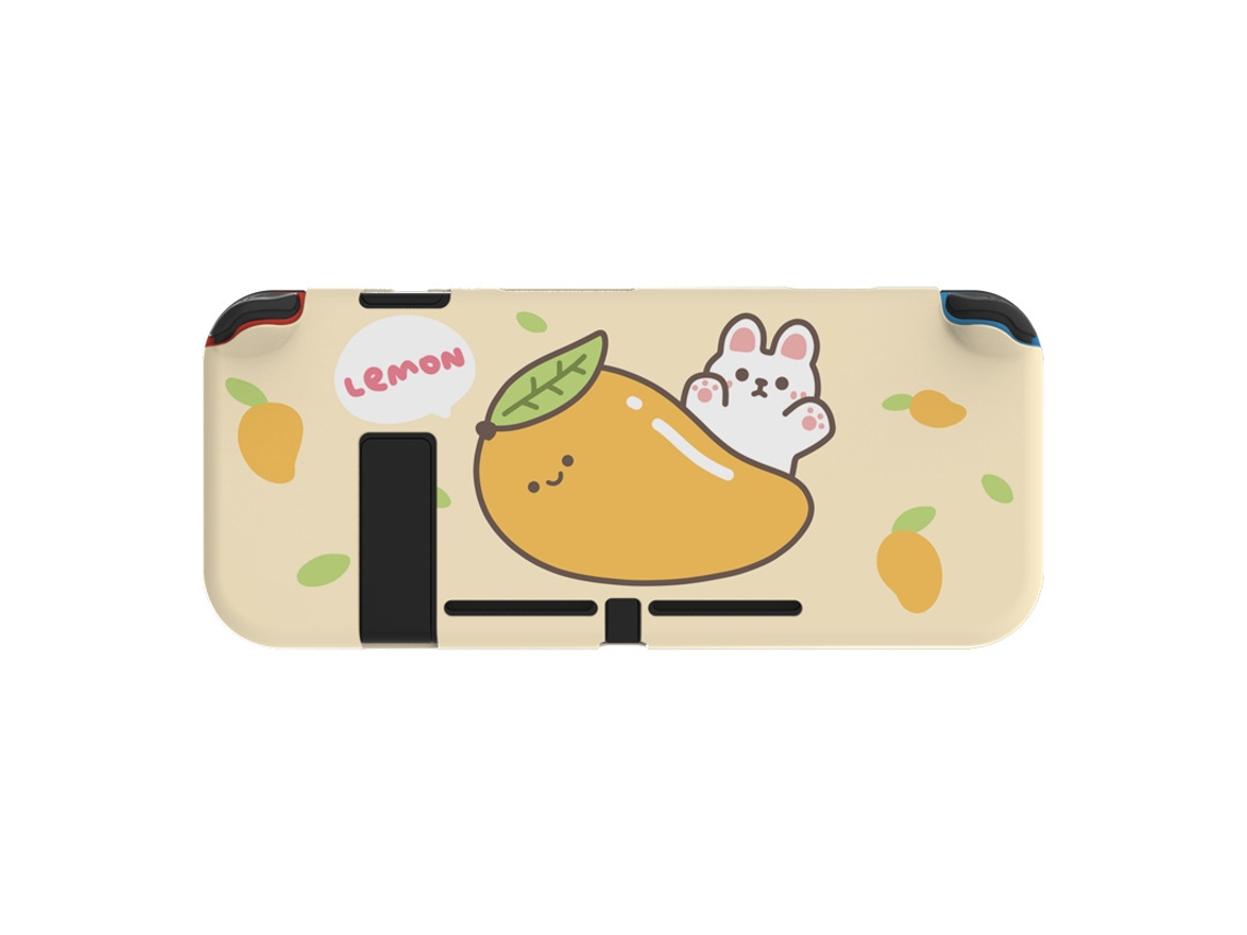 Capa Protetora Encaixável para Nintendo Switch, Capa Fina de Tpu Macio para Console Ns e Controles Joy con BRILVIBERA