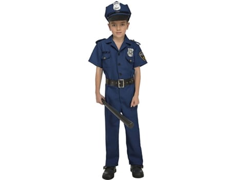 Fato de Menino VIVING Polícia (Tam: 3-4 anos)