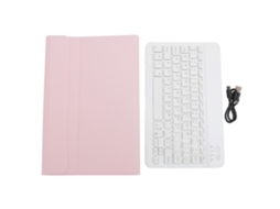 2026zentro-capa De Tablet Com Teclado Bluetooth Removível De Couro Pu Para Tab P11 P11plus 11 Polegadas Roseate