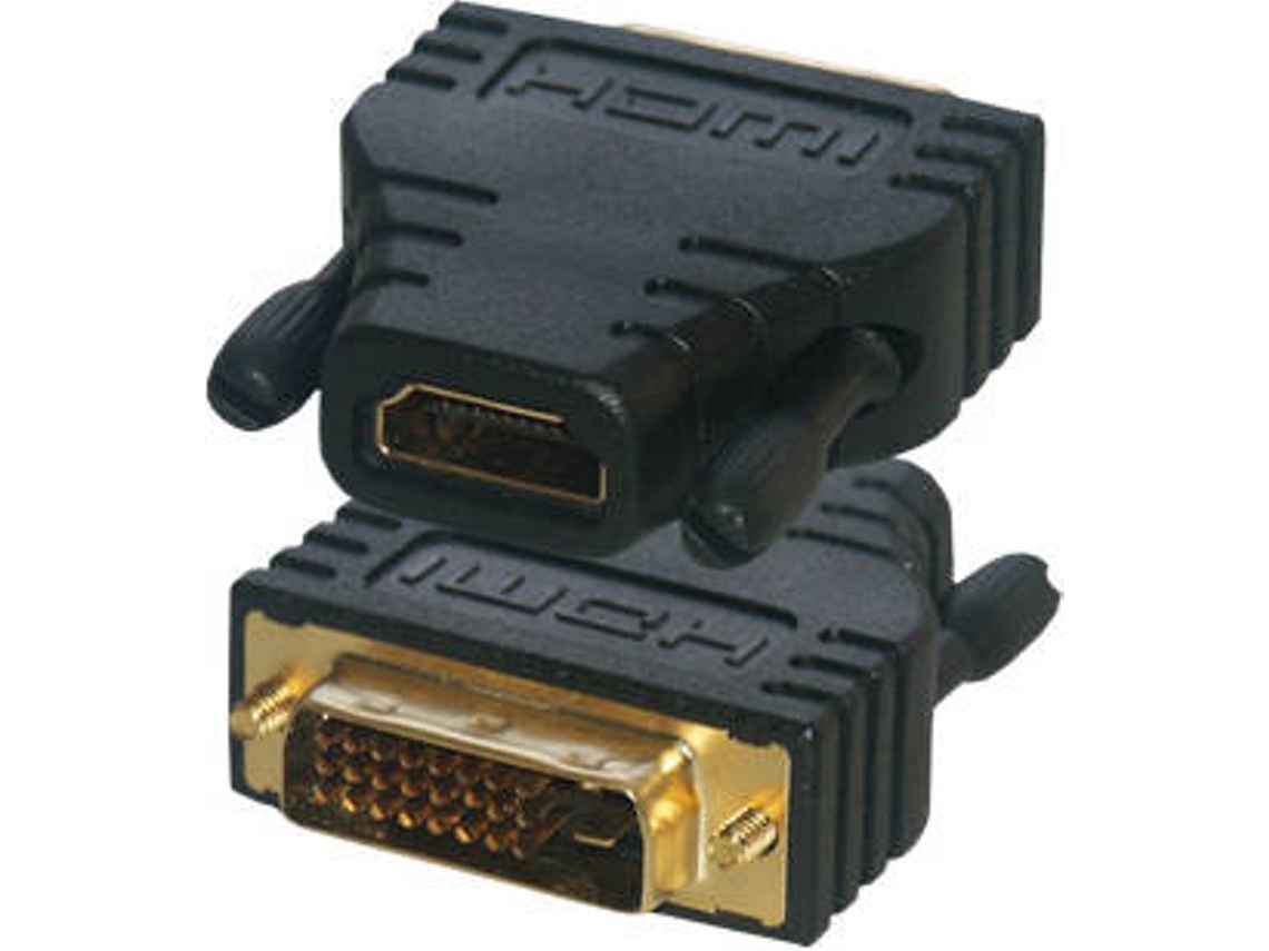 Adaptador HDMI de Interface MCL (DVI-D to HDMI - Preto)