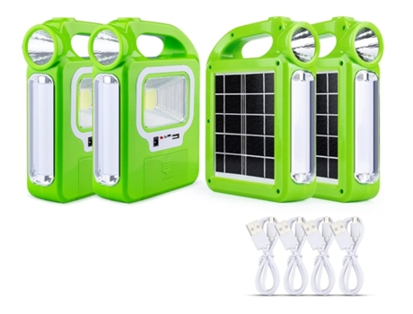 Lanterna Led Super Brilhante Sdt240407 5zzy Recarregável Foco Ajustável Pacote De 2 Preto